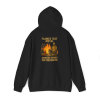 Flames Test Metal Firefighter Hoodie